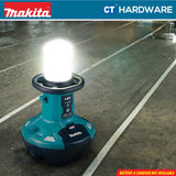 MAKITA ML010G CORDLESS AREA WORKLIGHT 18V/ 40V | HIGH 5500LM | MEDIUM 3000LM | LOW 1500LM WITHOUT BATTERY AND CHARGER