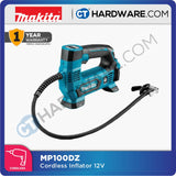 MAKITA MP100DZ CORDLESS INFLATOR 12V MAX CXT LI-ION W/O BATTERY & CHARGER ( SOLO )