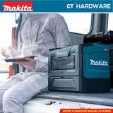 MAKITA MW001GZ CORDLESS MICROWAVE 40V | CAVITY 8L | POWER HIGH 500W | LOW 350W | 2450MHz WITHOUT BATTERY CHARGER