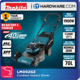 MAKITA LM002GZ CORDLESS LAWN MOWER 40V | 534MM ( 21" ) | 1900W | 70L WITHOUT BATTERY AND CHARGER