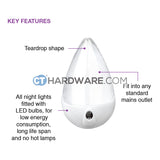 Masterplug Dusk-Till Dawn Night Light x 2Pcs