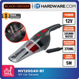 Black+Decker NV1200AV Handheld Dustbuster Car Vacuum 12V Without Accessories 370ml