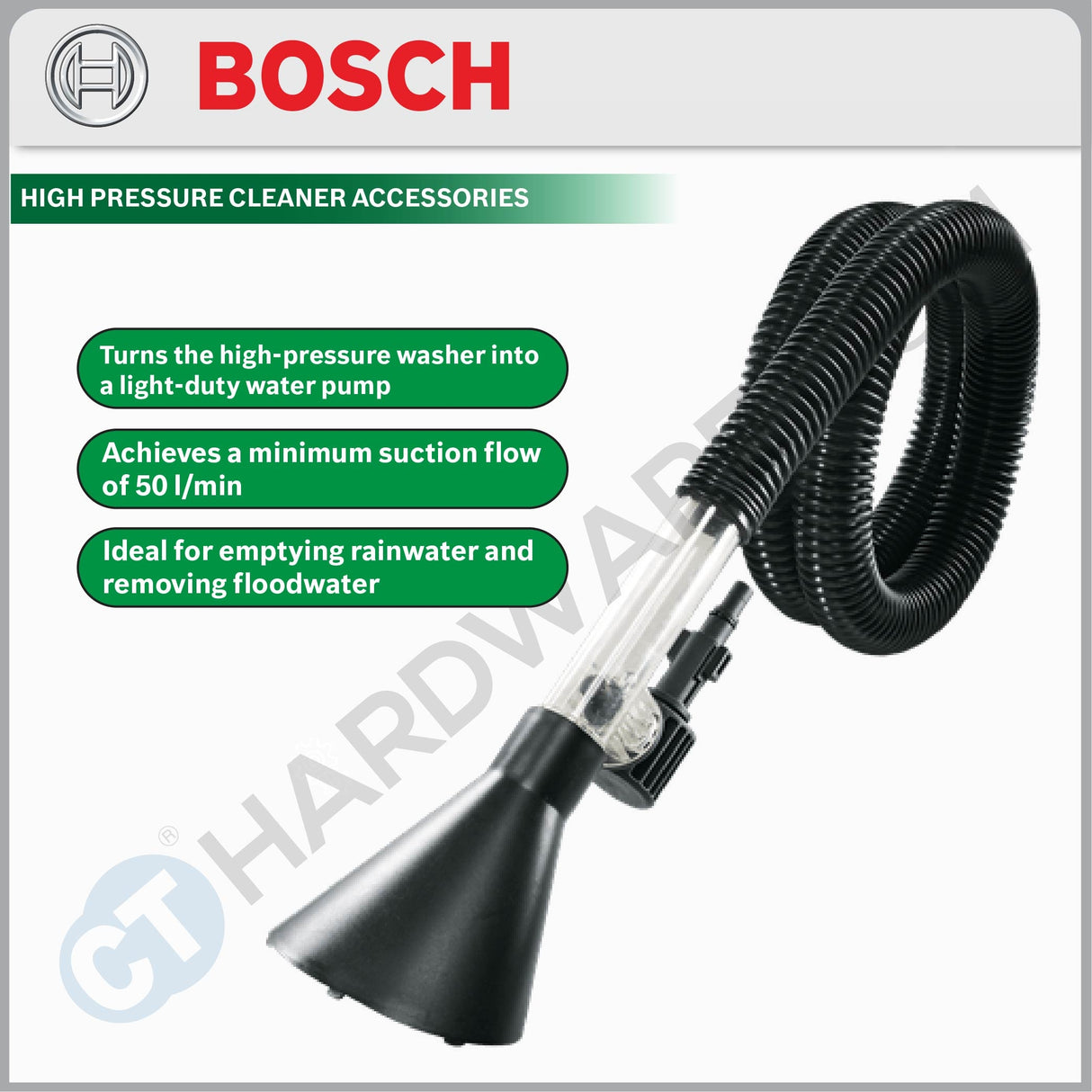 BOSCH SUCTION NOZZLE (AQUATAK 35-12 PLUS & 37-13 PLUS) F016800356