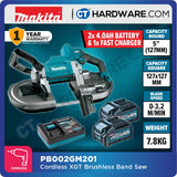 MAKITA PB002GZ | PB002GM201 CORDLESS PORTABLE BAND SAW 40V | BLADE 45" | 630FT/MIN [ PB002G ]