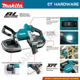 MAKITA PB002GZ | PB002GM201 CORDLESS PORTABLE BAND SAW 40V | BLADE 45" | 630FT/MIN [ PB002G ]
