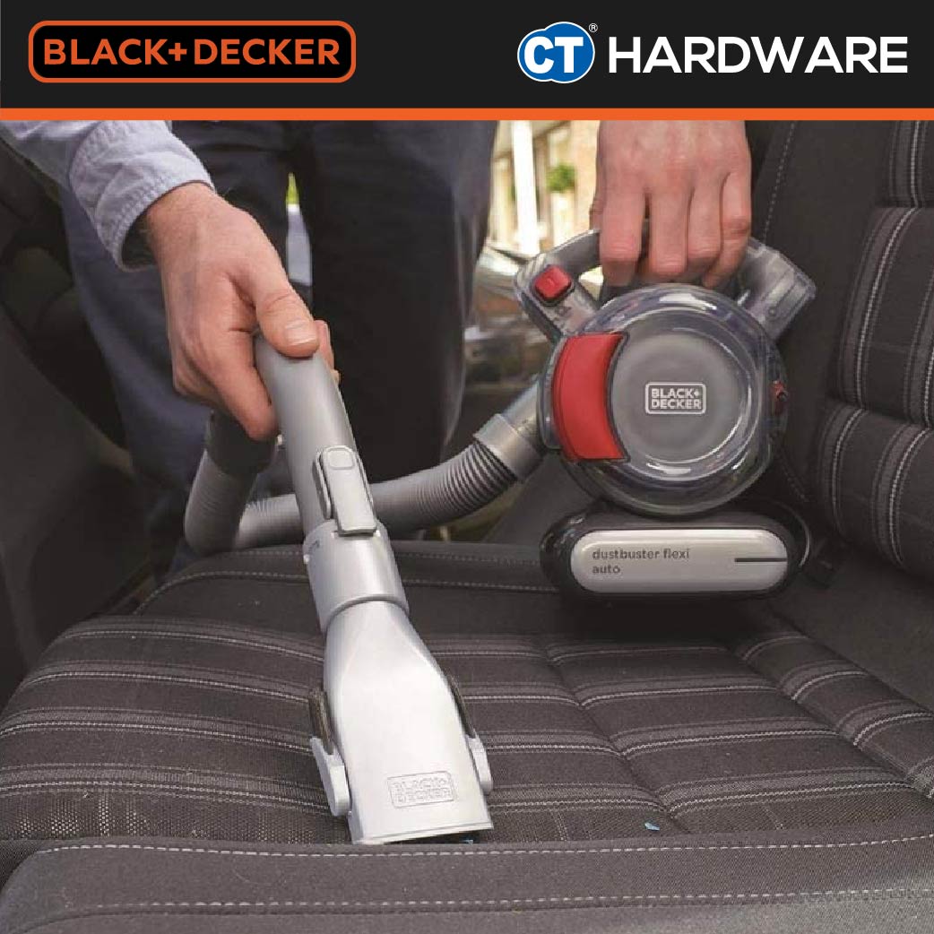 Black+Decker PD1200AV Flexi Auto Dustbuster Vacuum Cleaner 12V 560ML (Cyclonic)