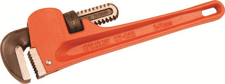 STANLEY RED PIPE WRENCH SIZE: 6" / 8" / 10" / 12" / 14"