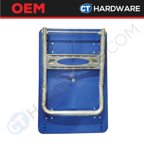 PLA300 ADVANCE / HECULES PVC HAND TROLLEY ( 300KG  WORKLOAD ) (HEAVY DUTY) WITH 4 WHEELS ( HAND TRUCK ) DEEP BLUE