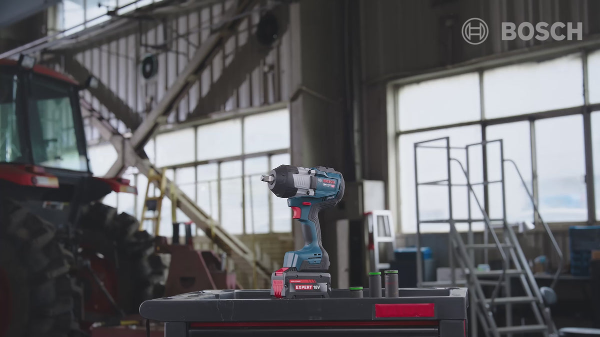 Bosch PRO GDS 18V-1400 Cordless Brushless Impact Wrench 18V 1/2" 1400Nm Solo [06019R50L0]
