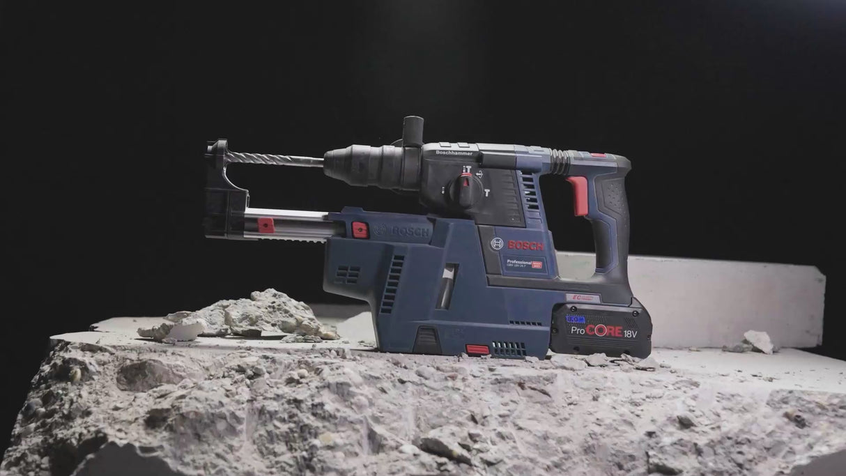 Bosch GBH 18V-26 SOLO Cordless Rotary Hammer 18V SDS Plus, 2.6J Without Battery & Charger, GBH18V26SOLO
