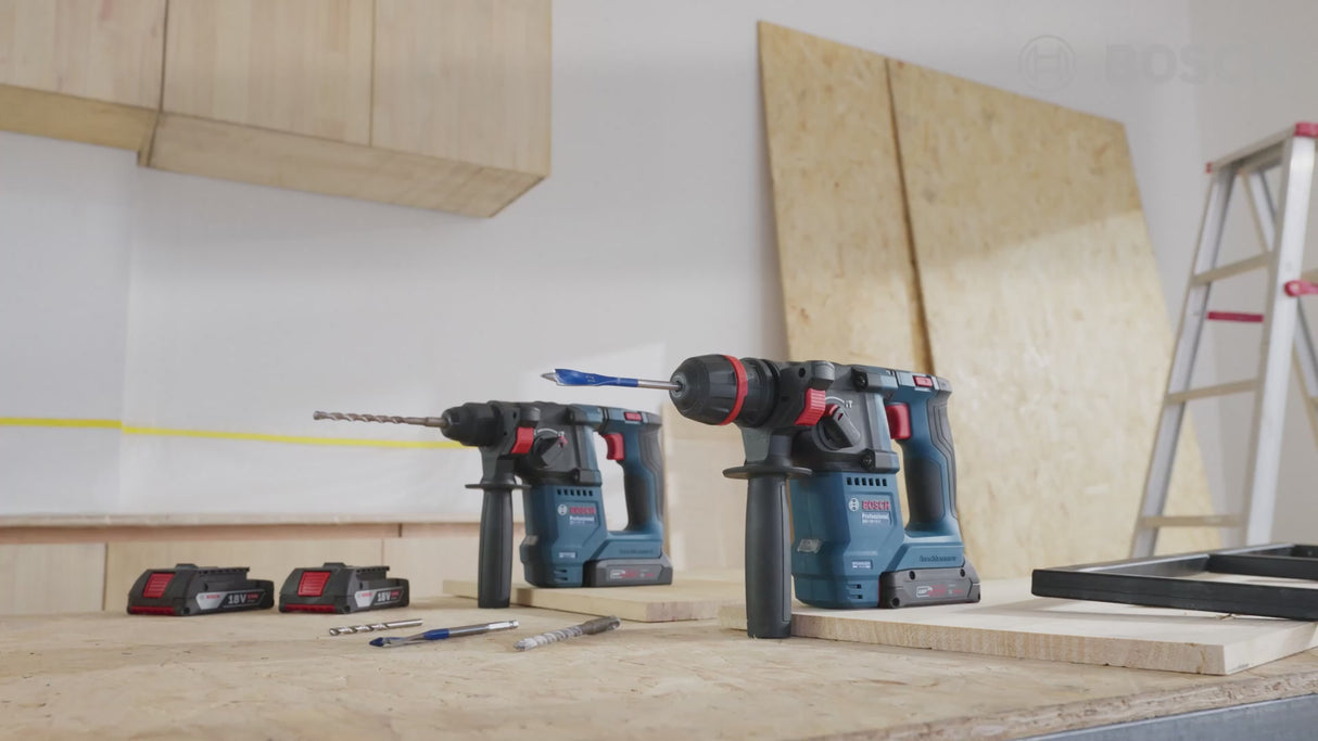 Bosch GBH 18V-18 X ONECHUCK Cordless Brushless 2 Mode SDS Plus Rotary Hammer 18V 18 MM [GBH18V18XONECHUCKSOLO]