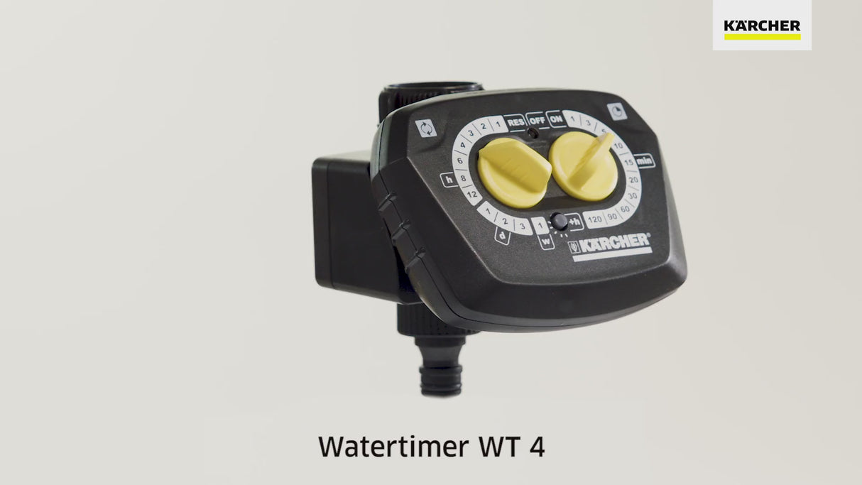 Karcher 26451740 Automatic Watering Timer WTA, Manualy Individual Programming 1 min-120 min