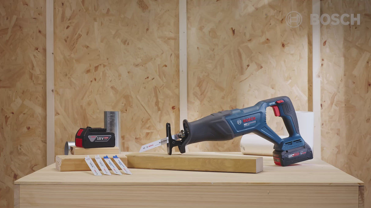 Bosch PRO GSA18V-280 Cordless Reciprocating Saw 18V 06016D10L0 (Body Only | 1-Battery | 2-Battery)