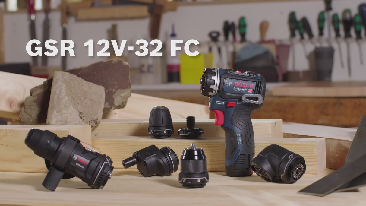 Bosch PRO GSR 12V-32 FC Cordless Screwdriver 12V 06019N7181 (Body Only | 2-Battery)