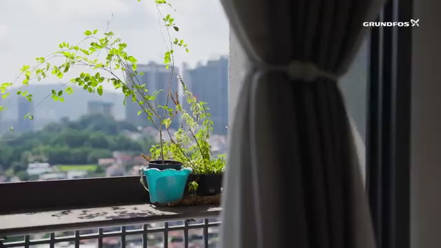 Grundfos UPA 15-160 In-Line Automatic Booster Pump for Home | Condominium | Apartment | Office | Old House (99331335)