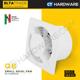 Elta Trade QB100 / QB150 Small Axial Exhaust Fan (4" / 5")