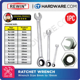 REWIN RATCHET WRENCH SIZE 8mm TO 19mm [ 1 PIECE ]