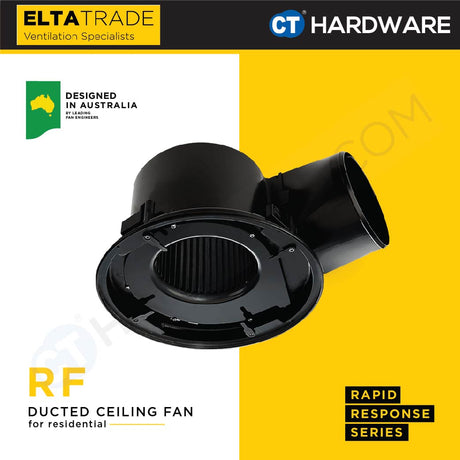 ELTA TRADE FANTECH RF - RESPF150 / SRF100 SILENT/RAPID RESPONSE HEADER BOX (GRILLE ASSEMBLY) [EXHAUST FAN]