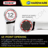 REWIN RBL COMBINATION WRENCH SIZE 8MM TO 28MM [ 1 PIECE ]