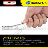 REWIN RBL COMBINATION WRENCH SIZE 8MM TO 28MM [ 1 PIECE ]