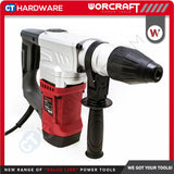 WORCRAFT RH0926X 3 MODE ROTARY HAMMER 900W 850RPM PERCUSSION 4100RPM C/W ACCE 3 BIT,2 CHISEL ( SDS PLUS )