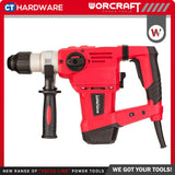 WORCRAFT RH15-32X Corded Rotary Hammer SDS PLUS | 3-Modes | 1500W | 590RPM / Alatan Kuasa Gerudi Tukul Putar [ RH1532X ]
