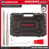 WORCRAFT RH15-40X Corded Rotary Hammer SDS MAX with 2-Modes | 1500W | 590RPM / Alatan Kuasa Gerudi Tukul Putar [RH1540X]