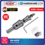 REWIN RKH TCT HOLE SAWS SIZE: 15MM - 35MM