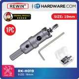 REWIN RKH TCT HOLE SAWS SIZE: 15MM - 35MM