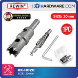 REWIN RKH TCT HOLE SAWS SIZE: 15MM - 35MM