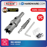 REWIN RKH TCT HOLE SAWS SIZE: 15MM - 35MM