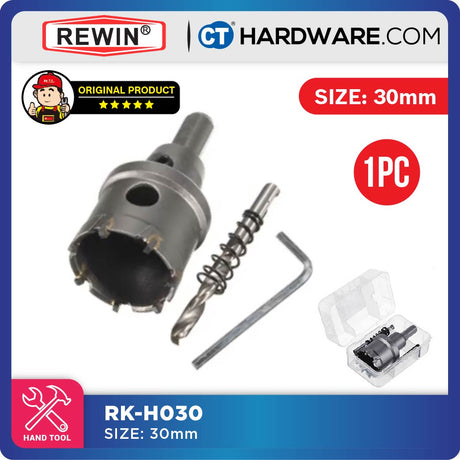 REWIN RKH TCT HOLE SAWS SIZE: 15MM - 35MM