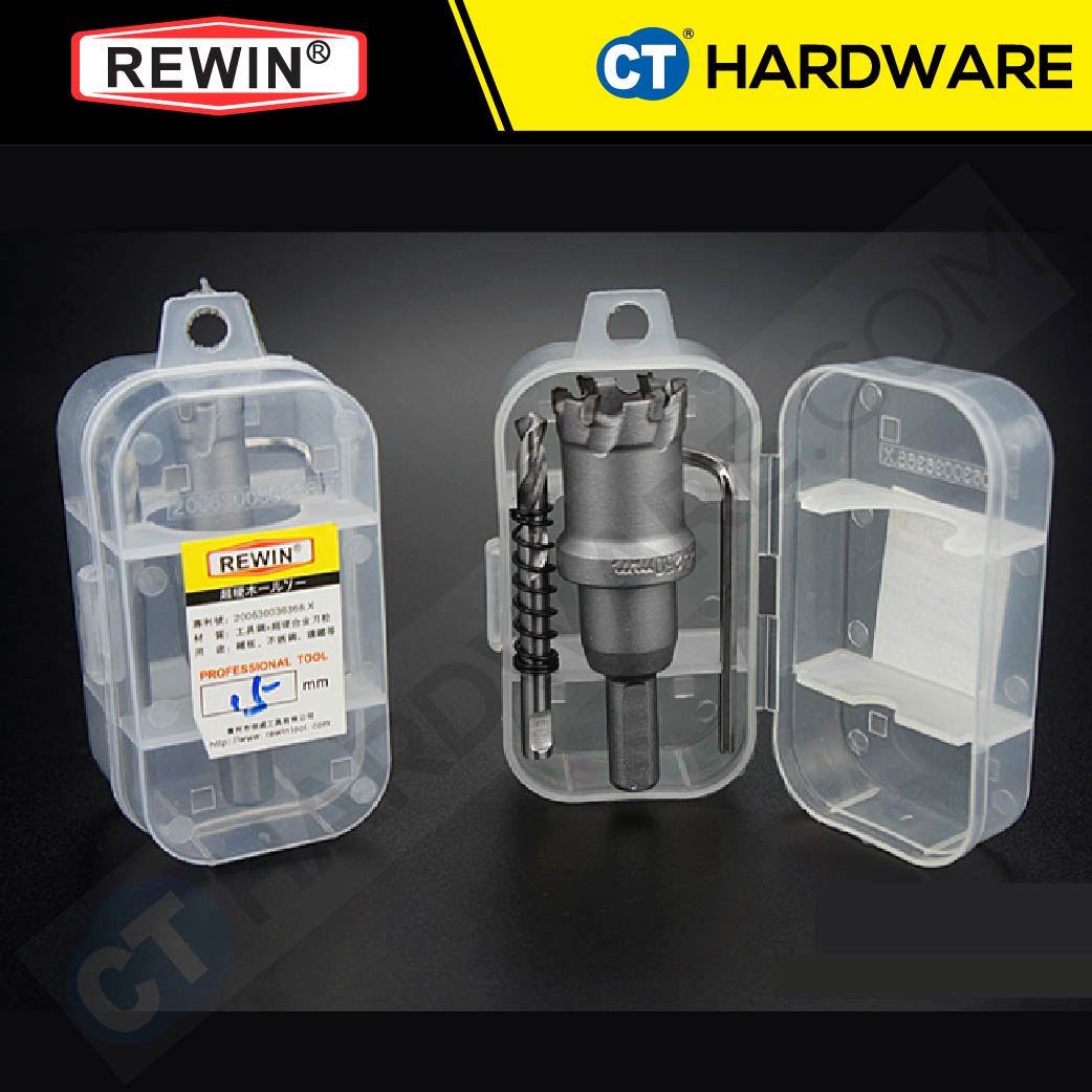 REWIN RKH TCT HOLE SAWS SIZE: 15MM - 35MM