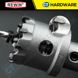 REWIN RKH TCT HOLE SAWS SIZE: 15MM - 35MM