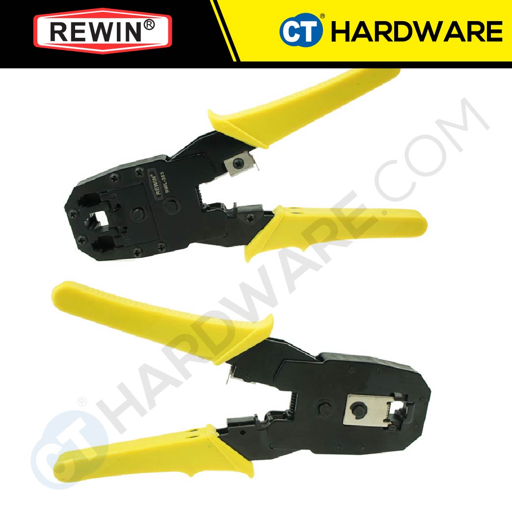 REWIN RWL383 Modular Crimping Tool 4P/6P/8P