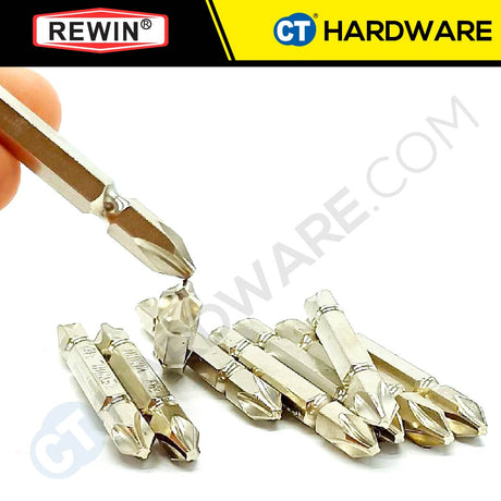 REWIN SCREWDRIVER BITS PH2 X 65MM X 6.35MM ++- S2 SERIES - RZ2065L