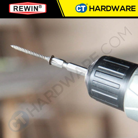 REWIN RZ3065B PHILLIPS SCREWDRIVER BITS PH2 X 65MM X 6.35MM  ( X 10PC )  + + CRV SERIES