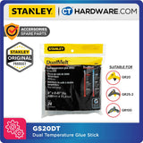 STANLEY GS10DT DUAL TEMP GLUE STICK 100 X 7.1MM / 4" X 0.28" ( WHITE ) X 24PC ( FOR 69GR15B/ 69GR10B )