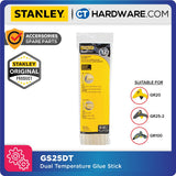 STANLEY GS25DT DUAL TEMP GLUE STICK 254 X 11.3MM / 10" X 0.45" ( WHITE ) X 12PCS