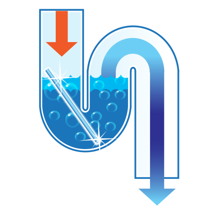 Sani Stick Drain Cleaner Stain Stick For Toilet Kitchen Bath Sewer (12 Stick)