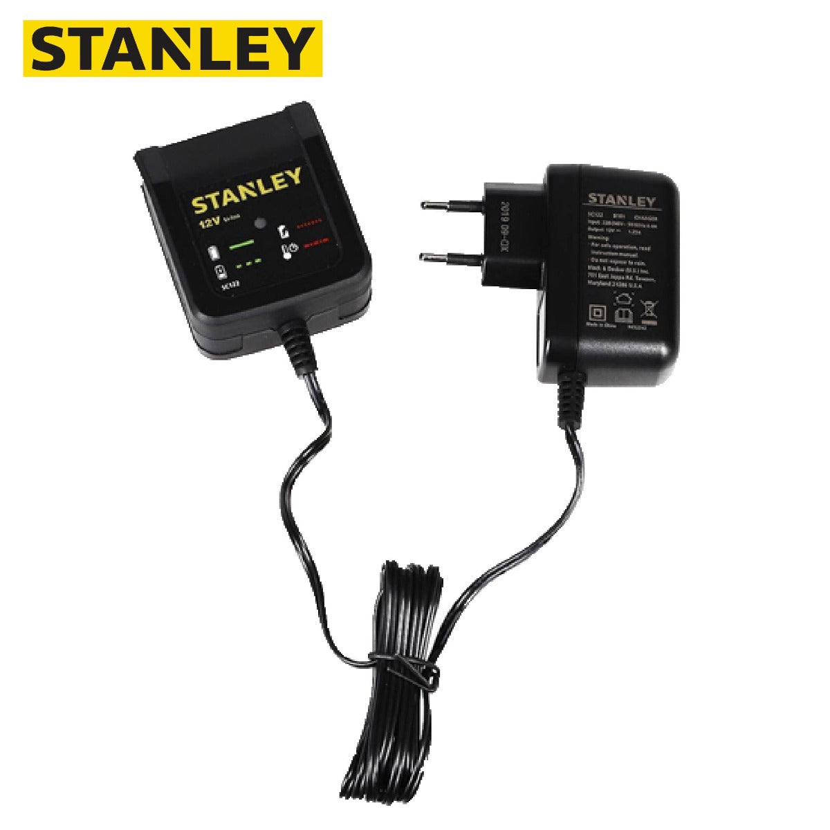 STANLEY SC122 CHARGER 1.25A SUITABLE USE FOR 10.8V / 12V BATTERY