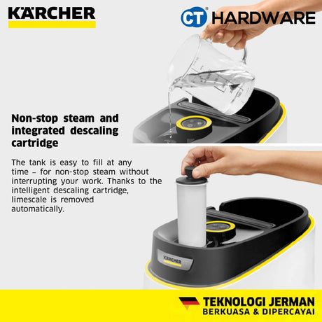 Karcher SC 3 Deluxe Home Medium Duty Steam Cleaner ( SC3DELUXE | 15134320 )