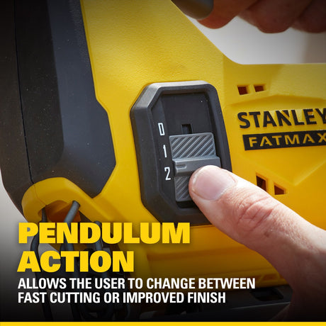 STANLEY SCJ600 CORDLESS JIGSAW 20V 2500SPM WITHOUT BATTERY CHARGER & BLADE ( SCJ600-B1 )