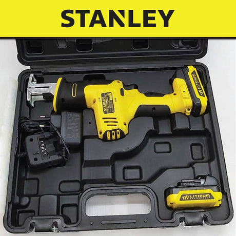 STANLEY SCR121S2K CORDLESS RECIPROCATING SAW 12V  2700RPM COME WITH 2x 1.5AH BATTERY & 1x CHARGER