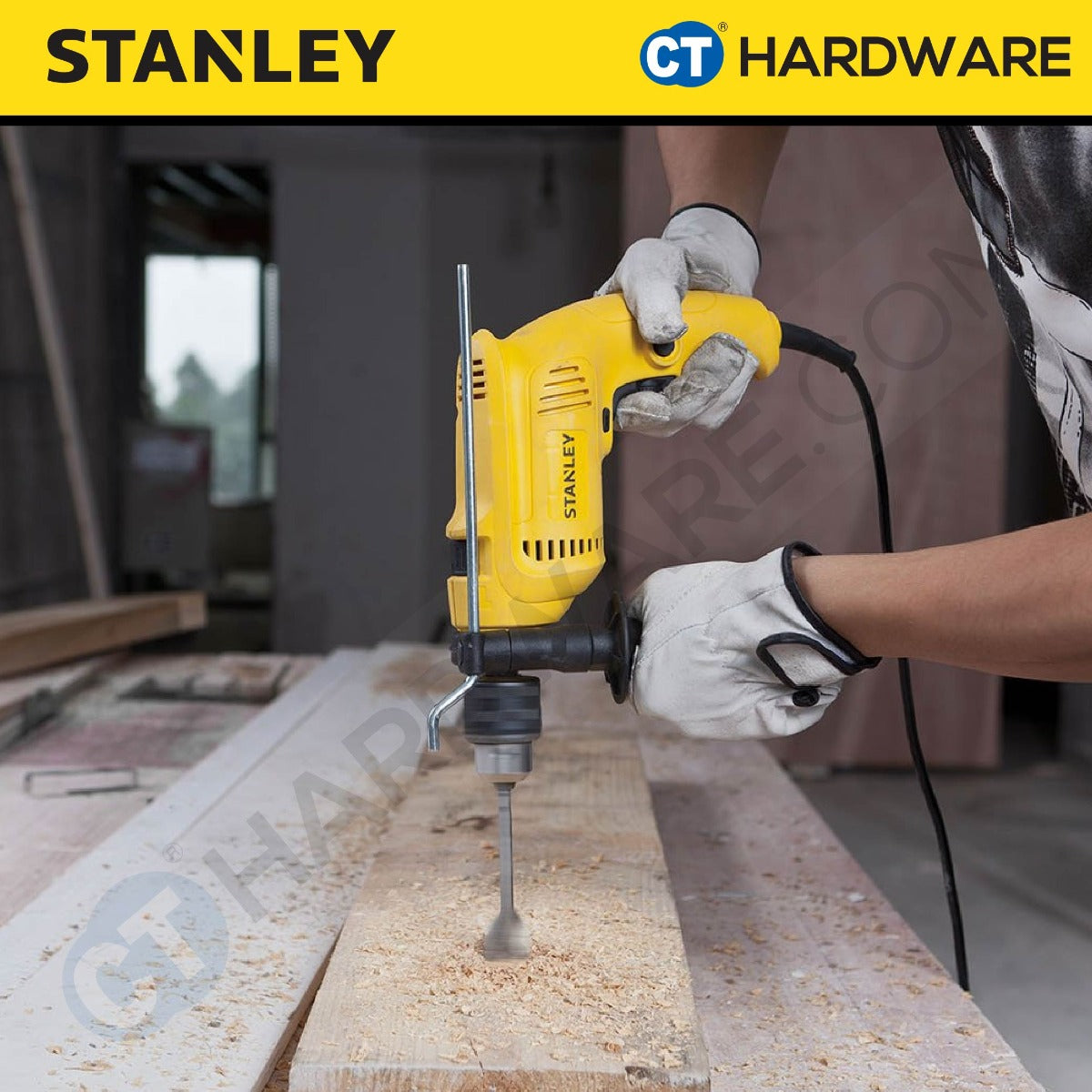 STANLEY SDH600KV CORDED PERCUSSION HAMMER DRILL 13MM | 550W [ YEAR END SALES ]