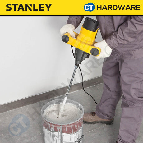 STANLEY SDR1400 CORDED MUD MIXER 1400W | 0-480/0-800RPM