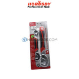 Horusdy SDY6010 Multifunctional Universal Quick Snap 'N Grip Adjustable Wrench Spanner Tool 2pcs