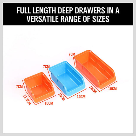 Horusdy SDY97906 Plastic Storage Box (1 Box got 43pcs)