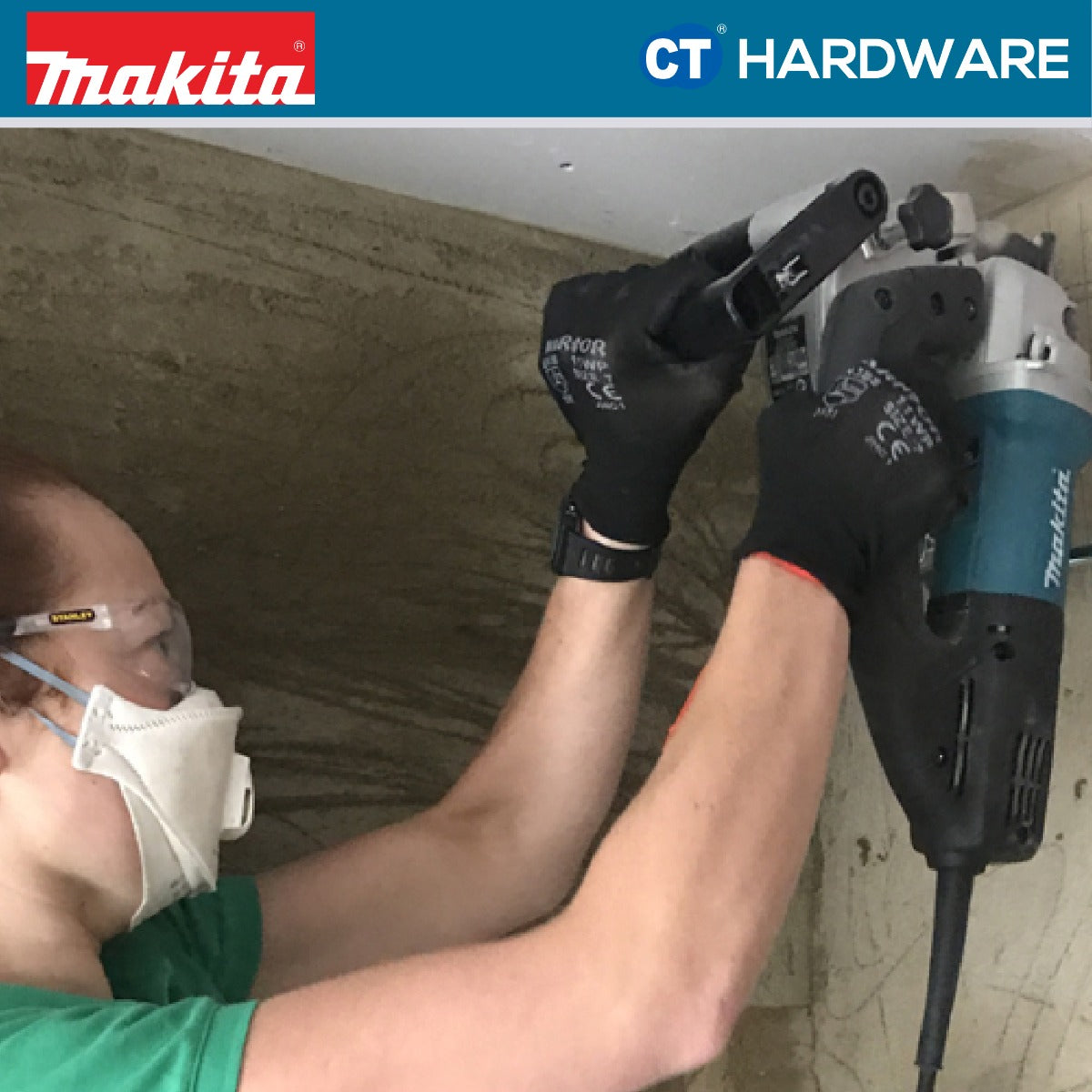 MAKITA SG1251J WALL CHASER 5" 125MM 1400W 10,000RPM