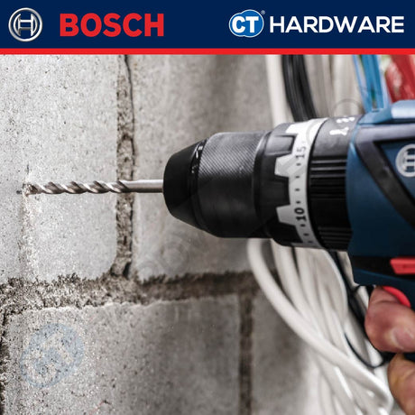Bosch 2 608 680 725 SILVER PERCUSSION ( CYL-3 ) STRAIGHT SHANK DRILL BIT SET SIZE 5 MM,6 MM,8 MM [  2608680725  ]